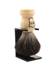 BROCHA AFEITAR TEJON NEGRO MANGO RESINA PARKER 2