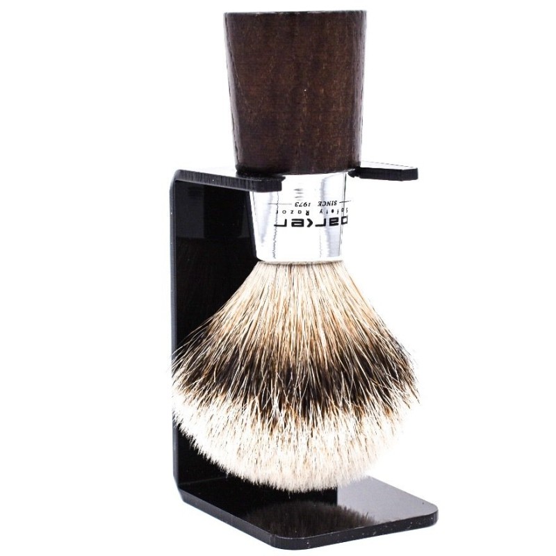 BROCHA AFEITAR TEJON PUNTA PLATA NOGAL PARKER