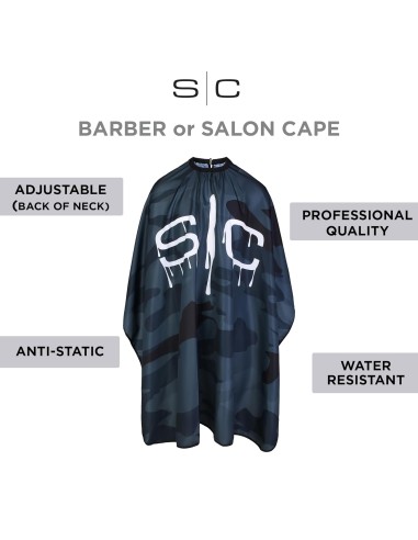 CAPA CAMUFLAGE NEGRO STYLECRAFT