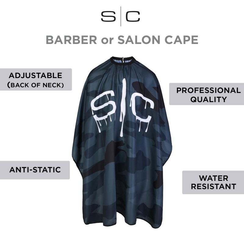CAPA CAMUFLAGE NEGRO STYLECRAFT
