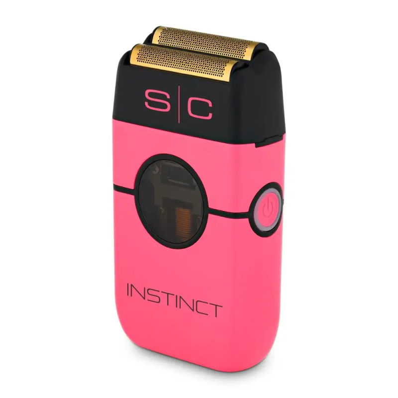 AFEITADORA INSTINC METAL ROSA STYLECRAFT