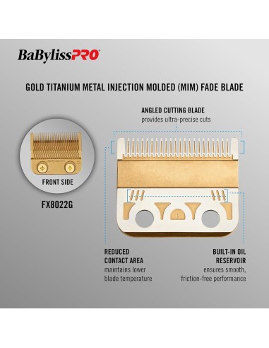 BABYLISS PRO GOLD TITANIUM PRECISION FADE...