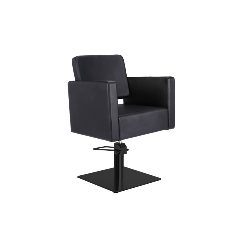 SILLA DE CORTE DORA PIE CUADRADO NEGRO