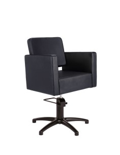 SILLA CORTE DORA PIE ESTRELLA NEGRO