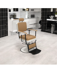 SILLON BARBERO BEIGE PERSES 2