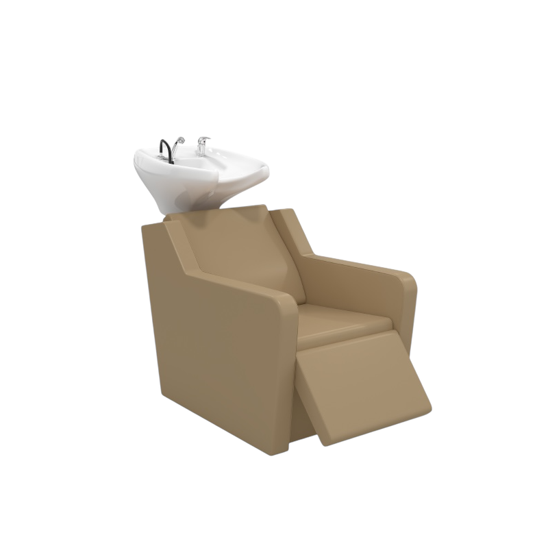 BEIGE WASHBASIN OBI PICA WHITE COLLECTION ORGANIC