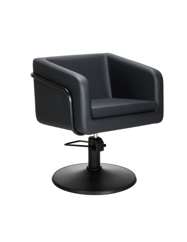 SILLA DE CORTE EGAN PIE REDONDO OVALADO