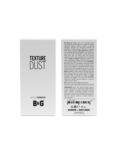POLVOS VOLUMEN TEXTURE DUST BARBERS AND GENTLEMEN