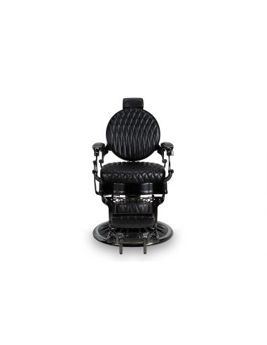 SILLÓN BARBERO CARONTE NEGRO CROMADO