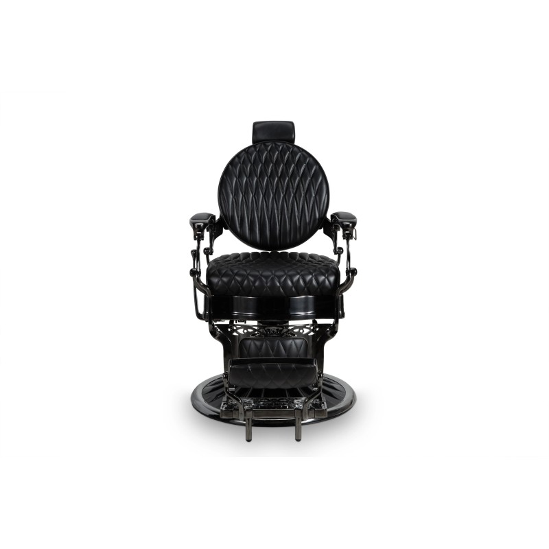 SILLÓN BARBERO CARONTE NEGRO CROMADO