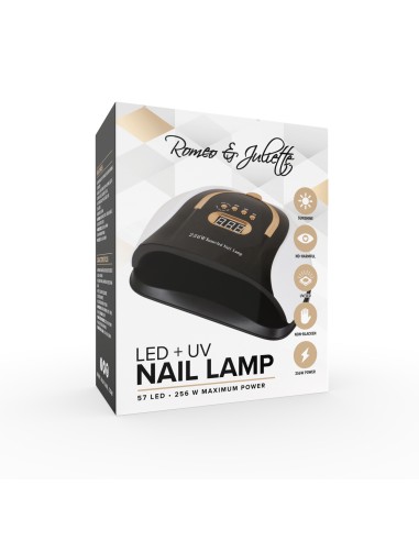 R&J BLACK AND WHITE LEDUV NAIL LAMP