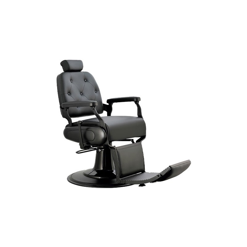 SILLÓN DE BARBERO ODISEO NEGRO