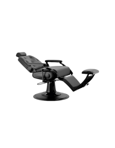 SILLÓN DE BARBERO ODISEO NEGRO 2
