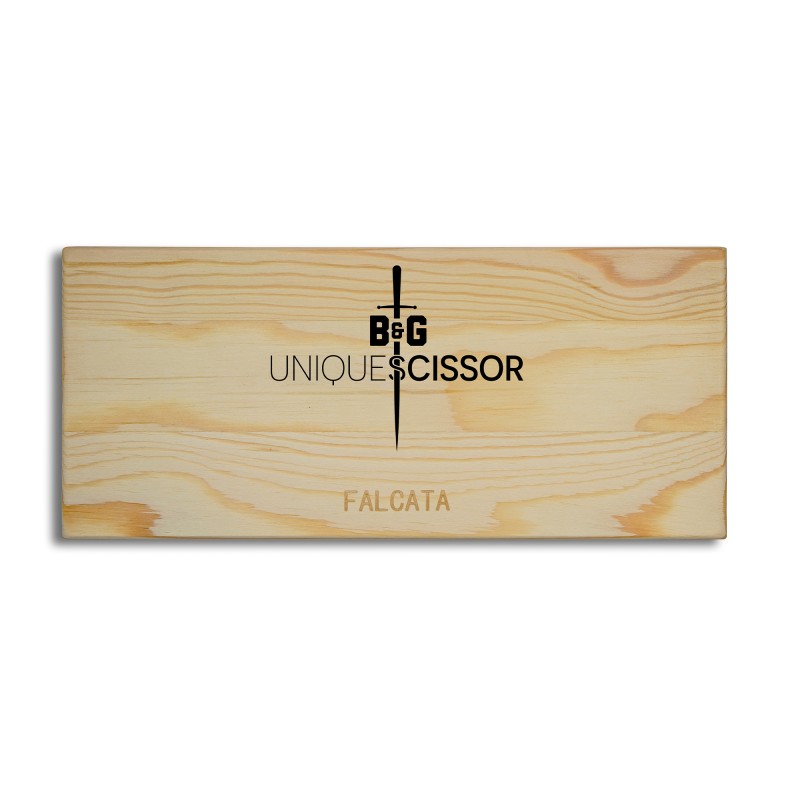 TIJERAS CORTE FALCATA LIMITADA BARBERS GENTLEMEN