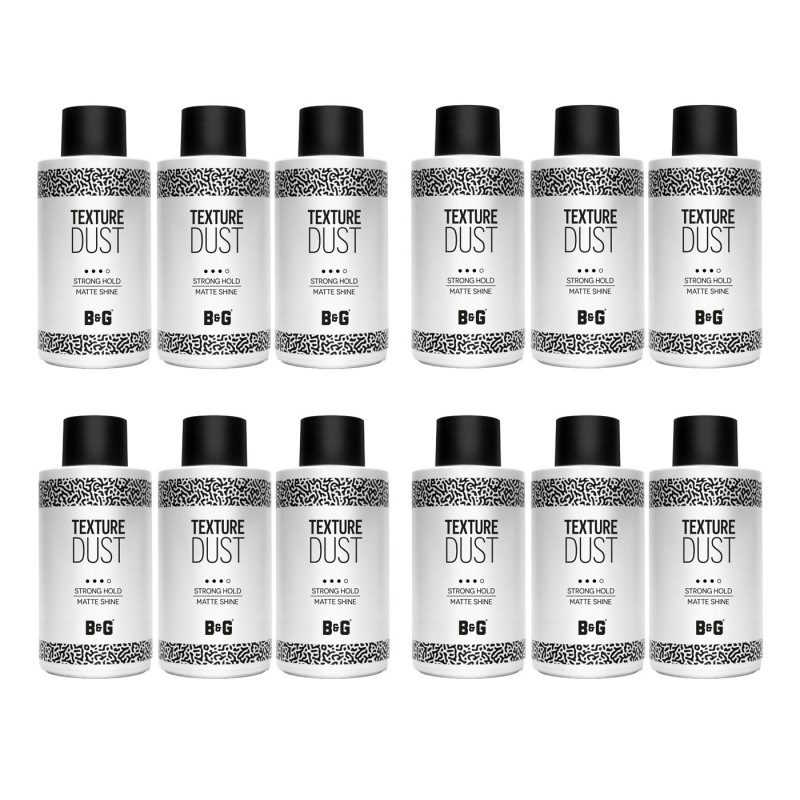 PACK 12 UNID POLVOS TEXTURE DUST BARBERS GENTLEMEN