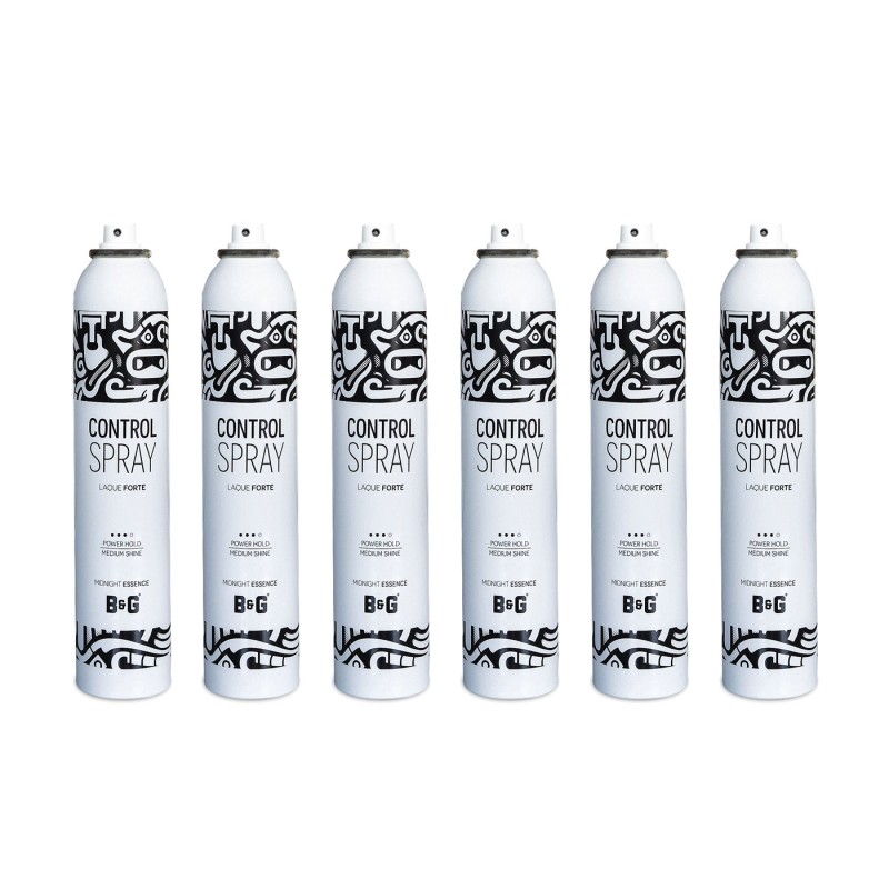 PACK 6 UNID LACA CONTROL SPRAY BARBERS GENTLEMEN