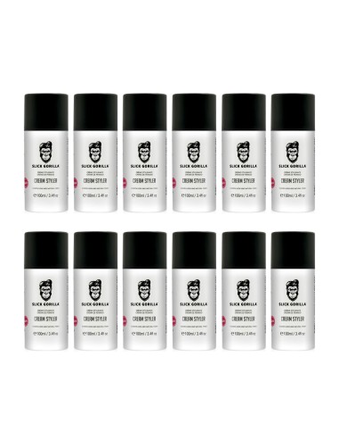 PACK 12 UNIDADES CREAM STYLER SLICK GORILLA
