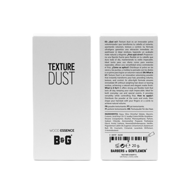 BARBERS & GENTLEMEN POWDER 12 UNITS