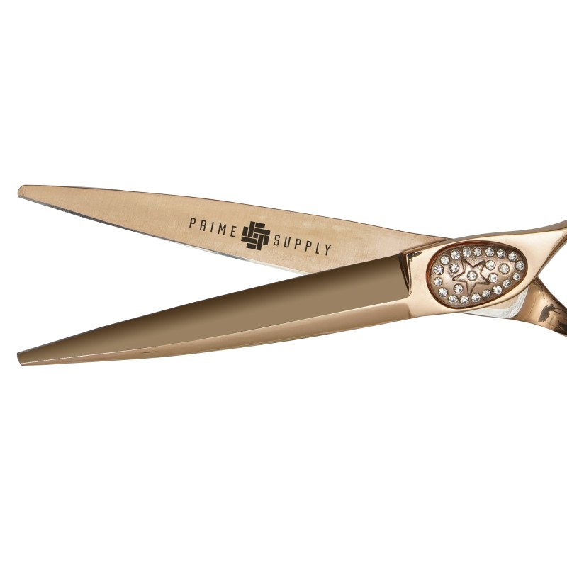 SET TIJERAS DOBLE GOLD 440C 6 PRIME SUPPLY