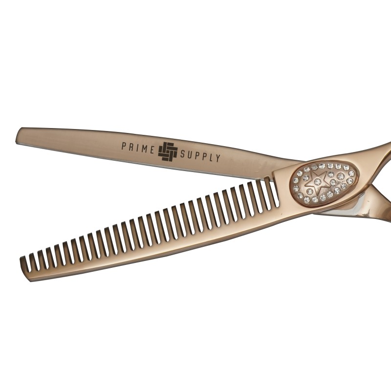 SET TIJERAS DOBLE GOLD 440C 6 PRIME SUPPLY