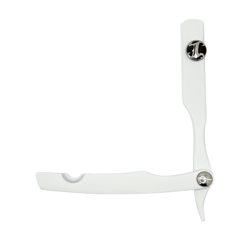 IRVING BARBER FULL "CERAKOTED" WHITE RAZORS