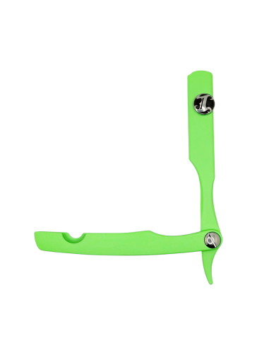 IRVING BARBER FULL "CERAKOTED" FLO GREEN RAZORS
