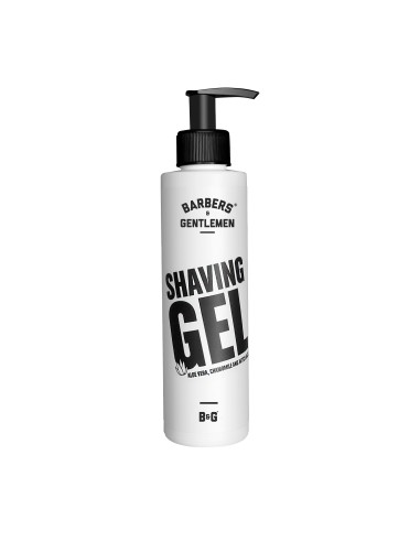 GEL DE AFEITADO TRANSPARENTE CON ALOE 250ML BG
