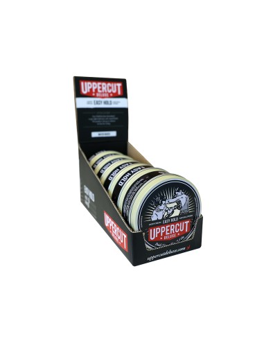CAJA DISPLAY 6 POMADAS EASY HOLD UPPERCUT