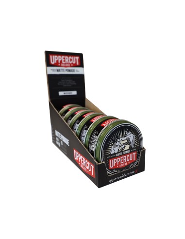 UPPERCUT DELUXE MATTE POMADE DISPLAY 6 CANS