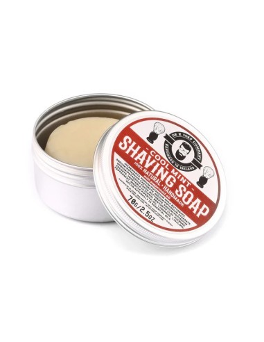 DR. K SOAP COMPANY PEPPERMINT SHAVING SOAP