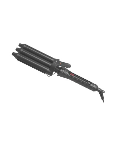 TRIPLE WAVE CERAMIC CURLING IRON