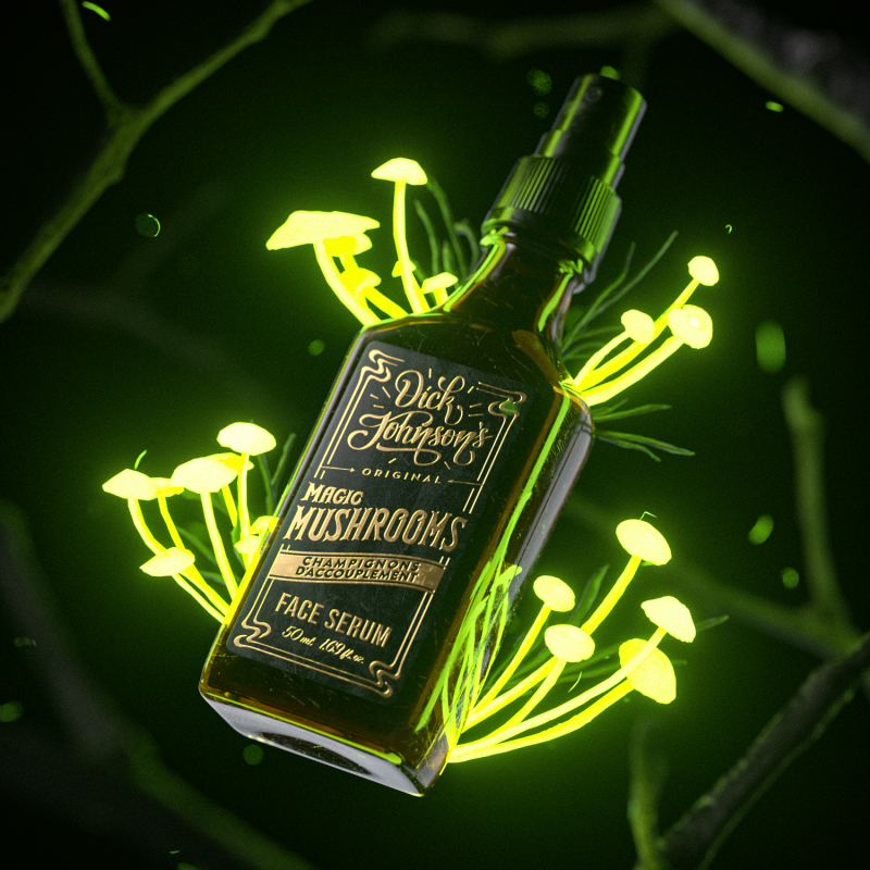 DICK JOHNSON MAGIC MUSHROOM FACE SERUM