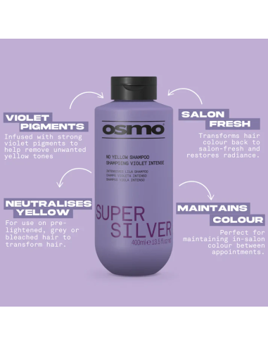 2025 SUPER SILVER NO YELLOW SHAMPOO 300ml NF
