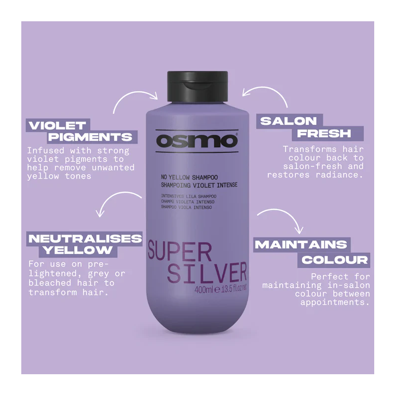 2025 SUPER SILVER NO YELLOW SHAMPOO 300ml NF