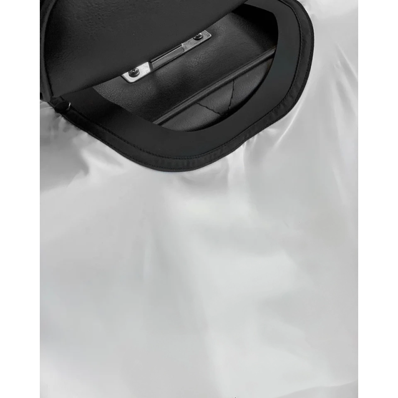 B&G WHITE MATTE NEOPRENE COLLAR