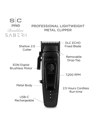 MAQUINA SABER 2.0 BLACK STYLE CRAFT