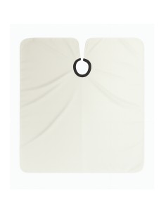 CAPA DE CORTE BLANCO MATE CUELLO DE GOMA B&G