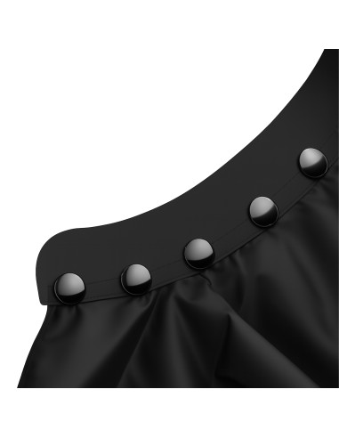 CAPA DE CORTE NEGRO MATE CUELLO DE GOMA B&G