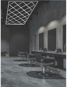LED LIGHT FOR BARBER SHOP CEILING “GRID”