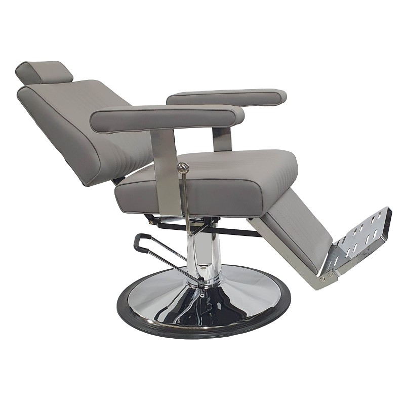 SILLON BARBERO GRIS TESEO