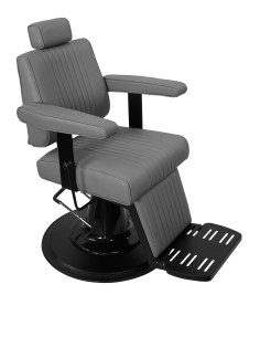 SILLON BARBERO GRIS/NEGRO TESEO