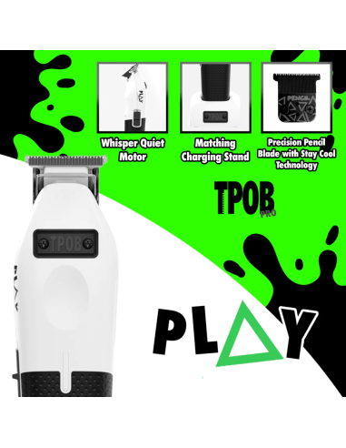 MÁQUINA TRIMMER PLAY BLACK TPOB PRO