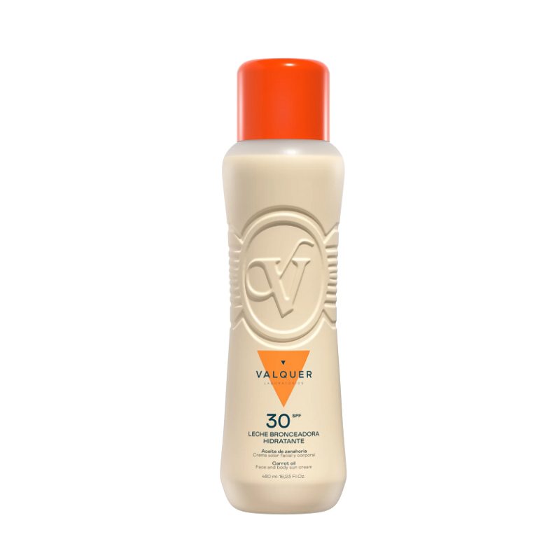 LECHE HIDRATANTE BRONCEADORA ZANAHORIA F30 500ml.