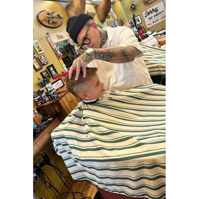 EVERGREEN BARBER CAPE HIGHTOP