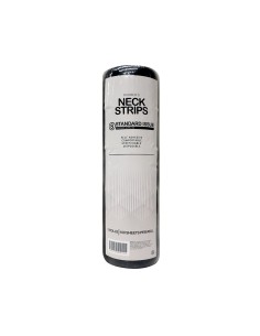 BARBER NECK STRIPS BLACK STANDARD ISSUE