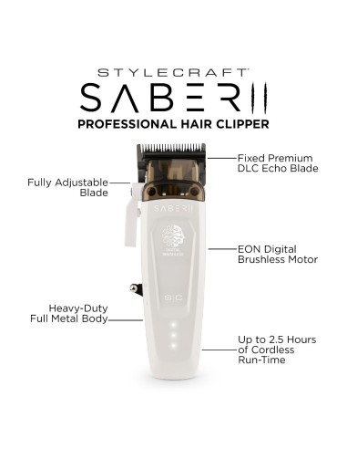 MAQUINA SABER 2.0 WHITE STYLE CRAFT