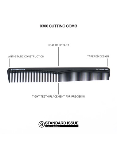 PEINE DE CORTE CARBONO 7" 0300 STANDARD ISSUE