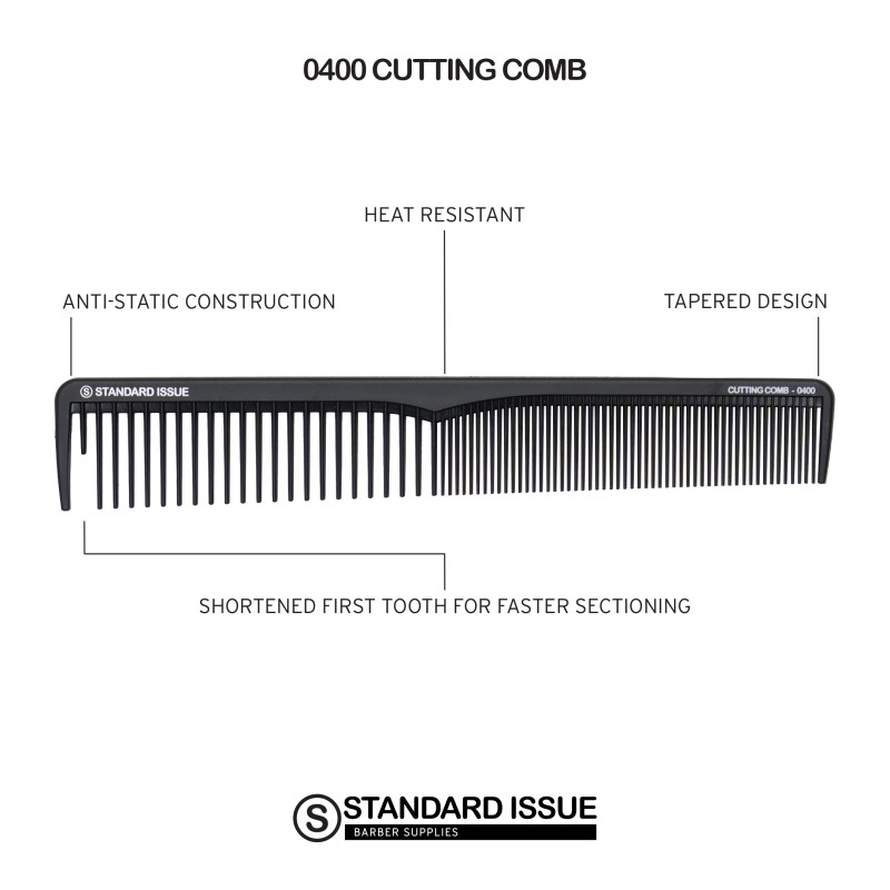 PEINE CORTE SECCION CARBONO 7" 0400 STANDARD ISSUE