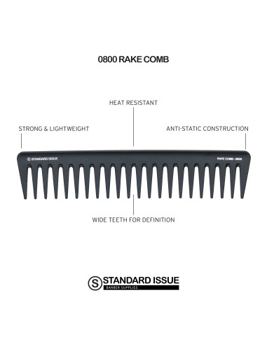RAKE COMB 0800 STANDARD ISSUE