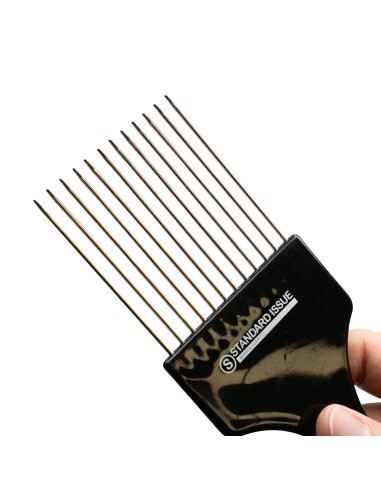 PEINE AFRO METAL PICK STANDARD ISSUE